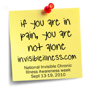 Invisible Chronic Illness Week 2010